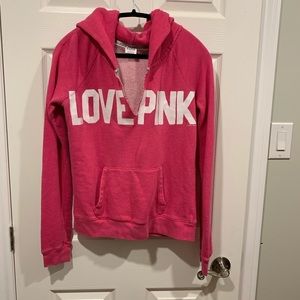 Pink hoodie